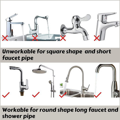 Kitchen Sink Sponge Holder – Over Faucet Stainless Steel Caddy for Soap, Brushes & Scrubbers – No Suction or Drilling Needed